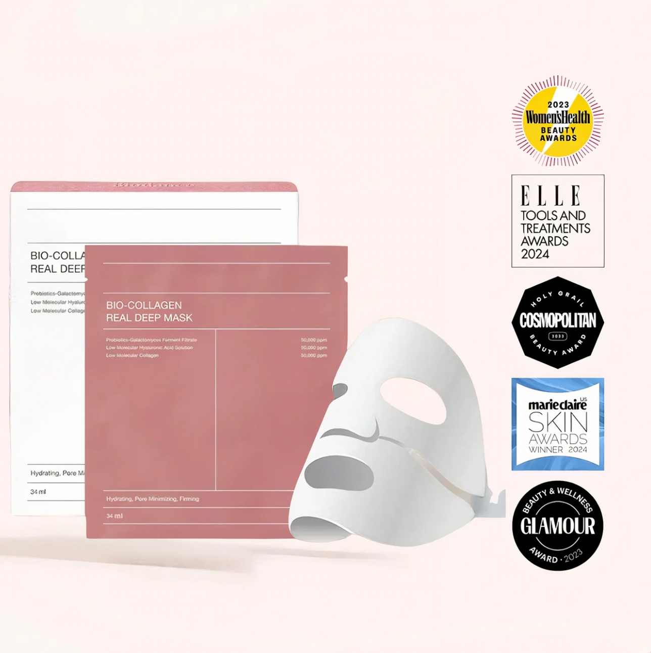 Bio-Collagen Masks – Hydrate, Firm & Restore Glow + FREE Gift!