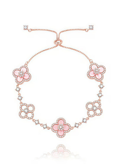 Convaria™ Diamond Clover Bracelet