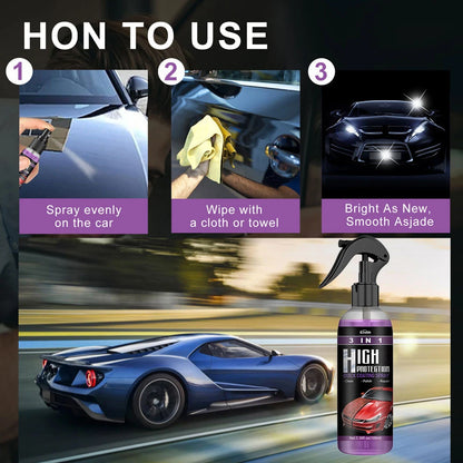 Convaria™ 3-in-1 High Protection Car Spray (BUY 1 GET 1 FREE)