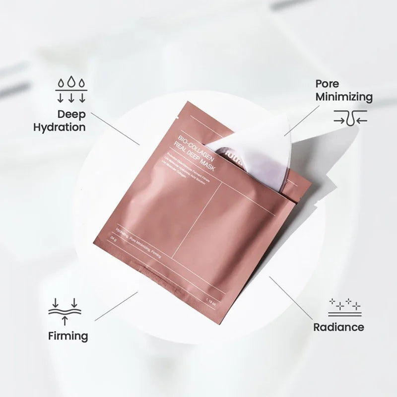 Bio-Collagen Masks – Hydrate, Firm & Restore Glow + FREE Gift!