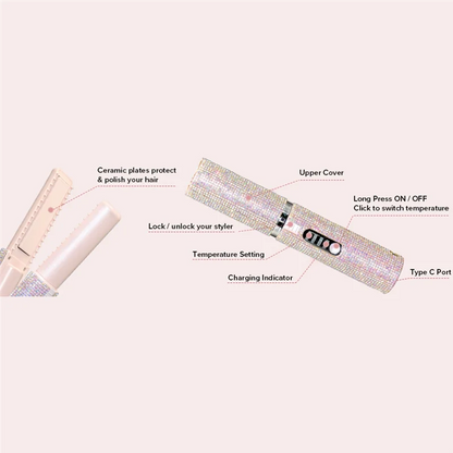Convaria™ Glam Hair Styler