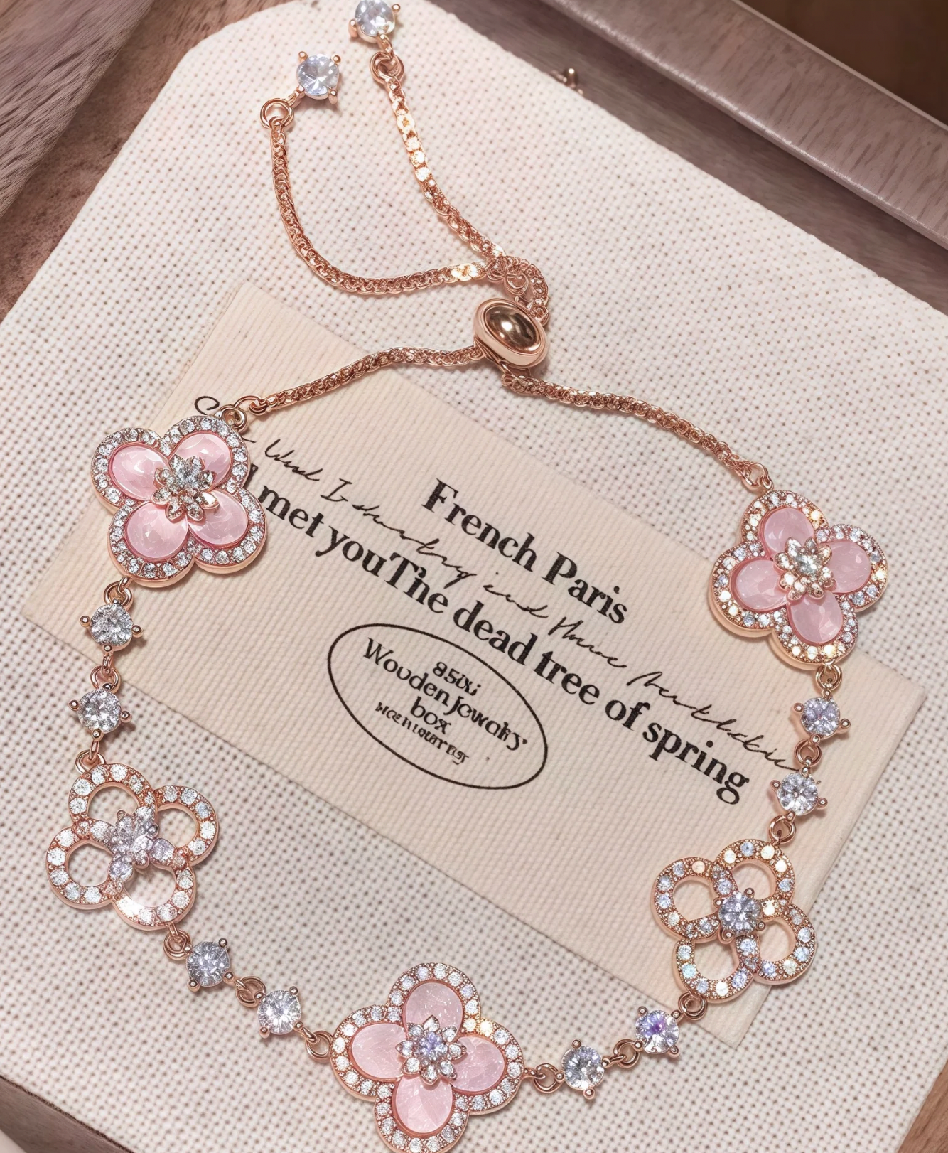 Convaria™ Diamond Clover Bracelet