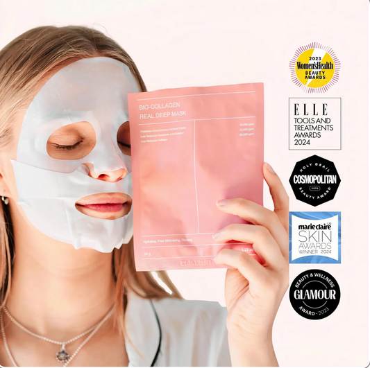Bio-Collagen Masks – Hydrate, Firm & Restore Glow + FREE Gift!